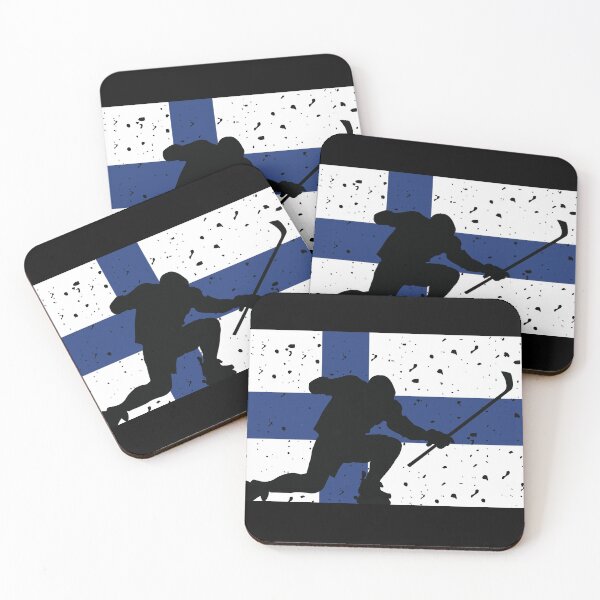Item preview, Finland Ice Hockey Silhouette Celebration Distressed designed and sold by CanvasTee.