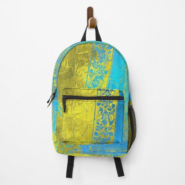 Item preview, Turquoise n Gold Engraving: A window Image designed and sold by Vassia Sarri.