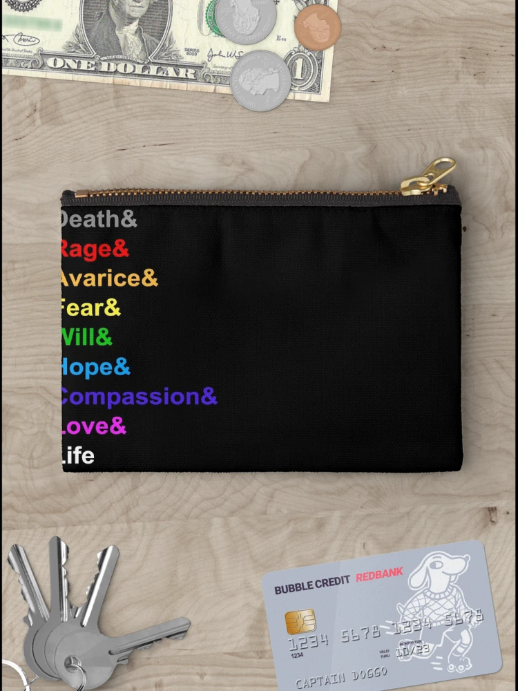 Thumbnail 3 of 4, Zipper Pouch, Power Rings designed and sold by Watercaller.
