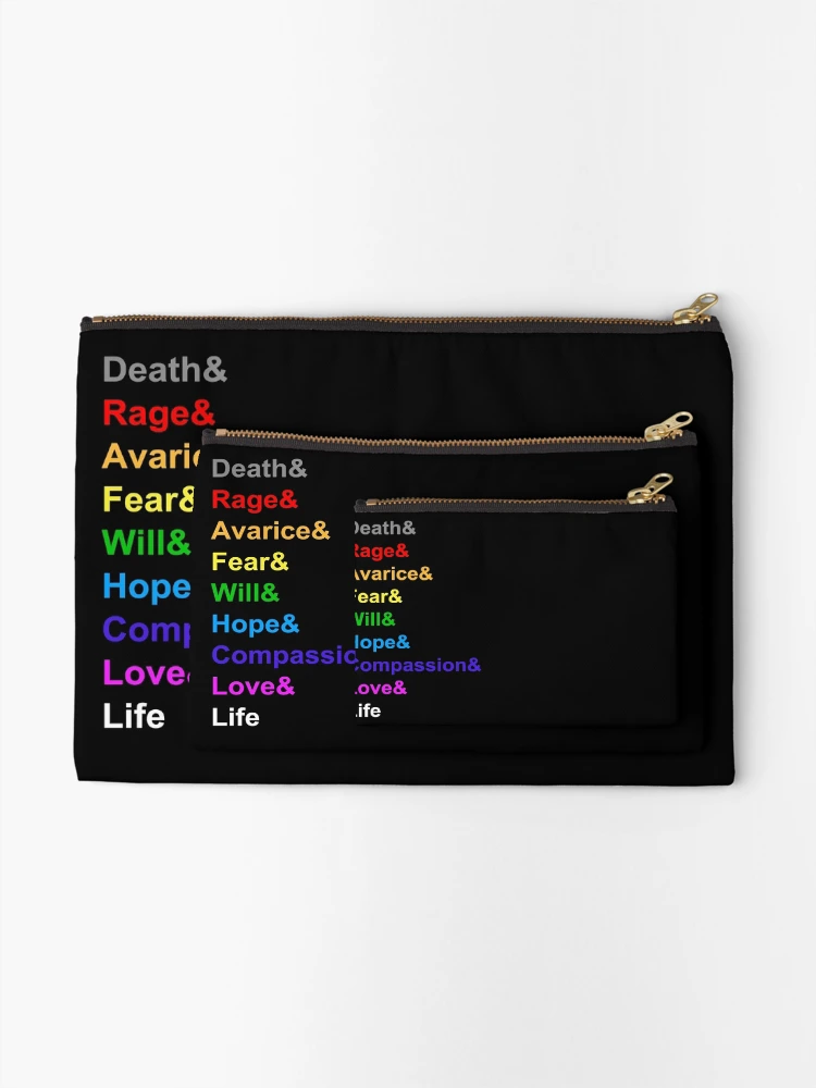 Thumbnail 2 of 4, Zipper Pouch, Power Rings designed and sold by Watercaller.