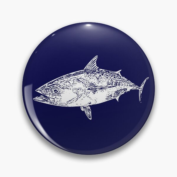 Item preview,  False Albacore White Print designed and sold by designsasstultd.