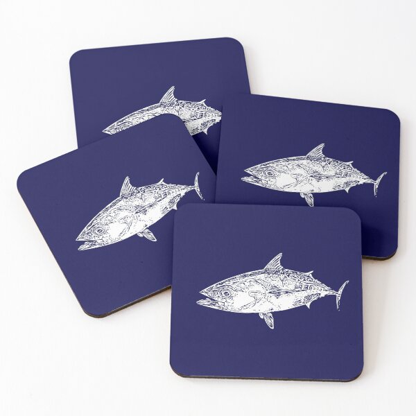 Item preview,  False Albacore White Print designed and sold by designsasstultd.