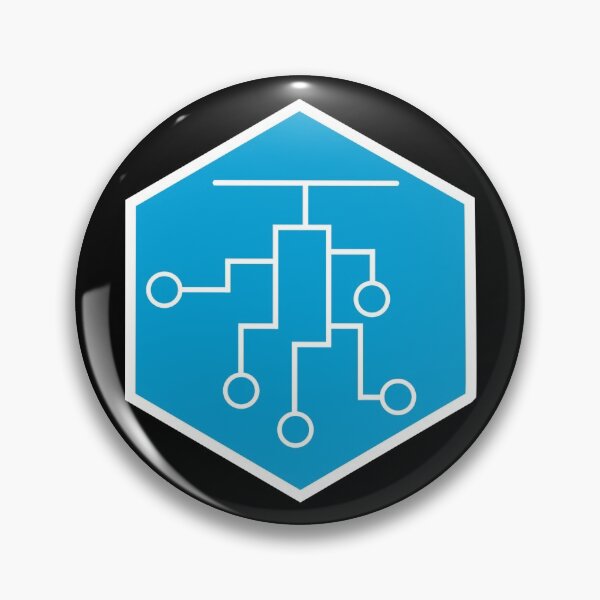 Item preview, GRiP's Research Division Logo in Blue with White Outline   designed and sold by gripperz.