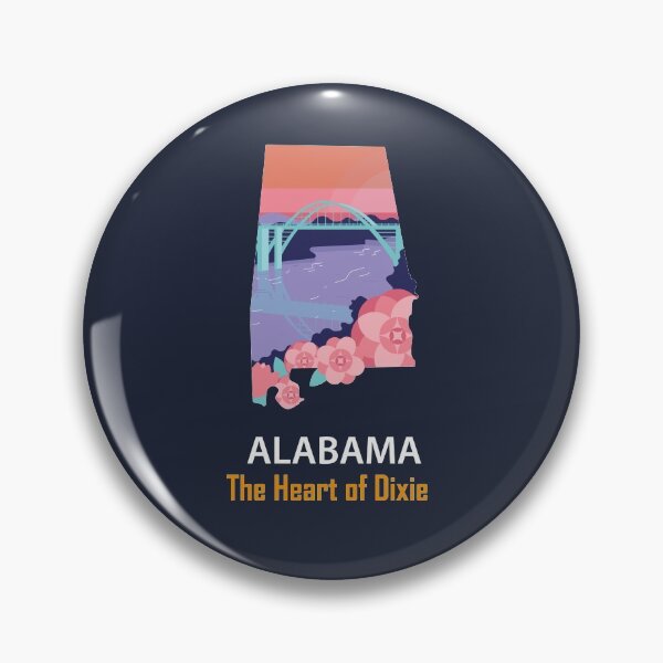 Item preview, Alabama State - The Heart of Dixie designed and sold by d1mology.