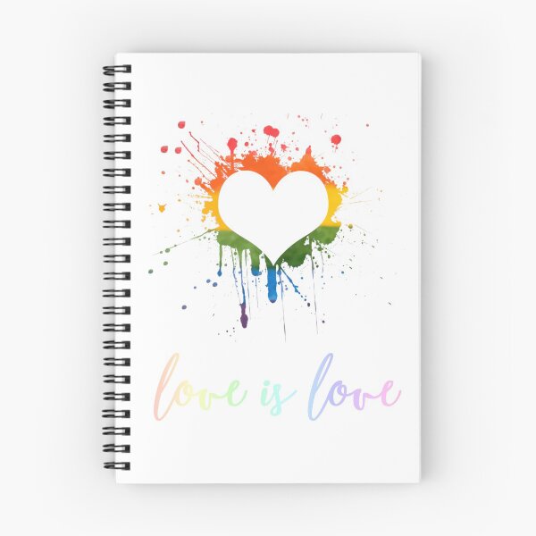 Item preview, pride heart splatter designed and sold by emma-johnston.