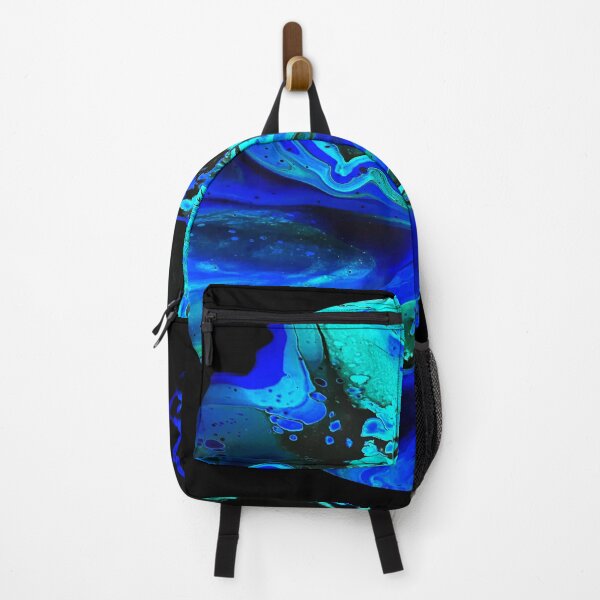 Item preview, Blue Water Planet Acrylic Pour Painting designed and sold by Ashley Branstetter.