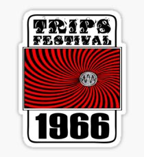 Trips Festival T-Shirt Sticker