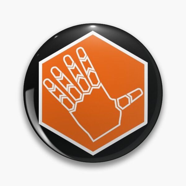 Item preview, GRiP's Research Division Logo in Orange with White Outline   designed and sold by gripperz.