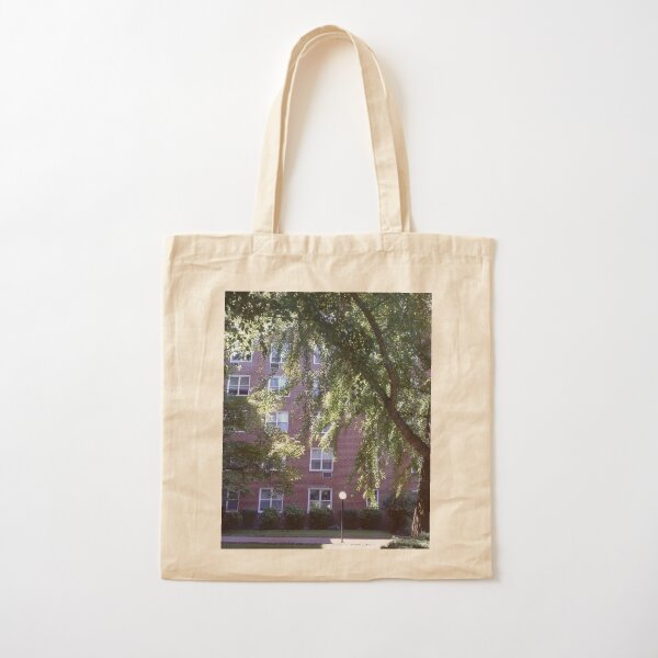 Leaves of trees pierced by a sunbeam Cotton Tote Bag