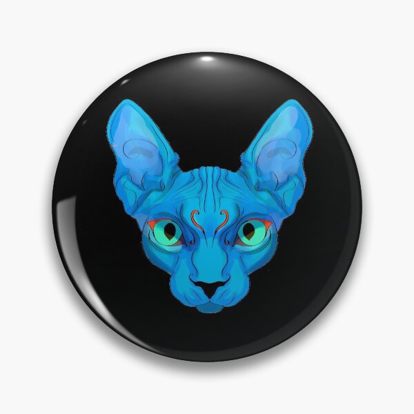 Aperçu de l'œuvre Alien Cat Blue créée et vendue par Gillions.