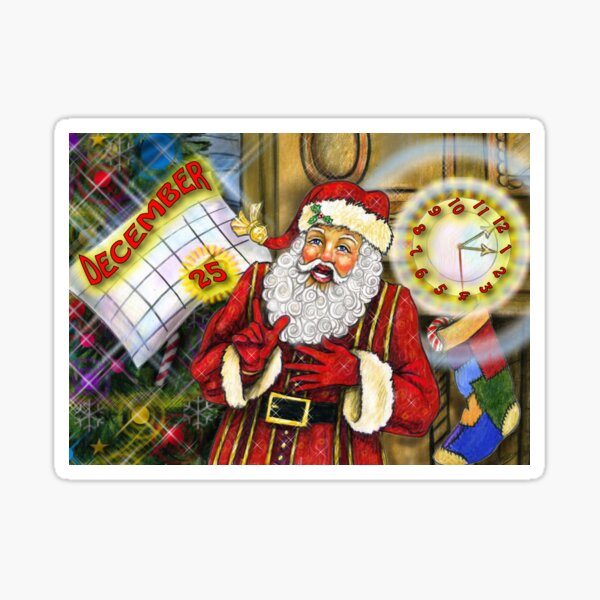 Christmas Time Sticker