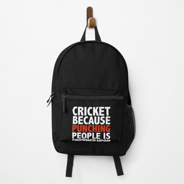 Item preview, Cricket because punching people is frowned upon designed and sold by losttribe.