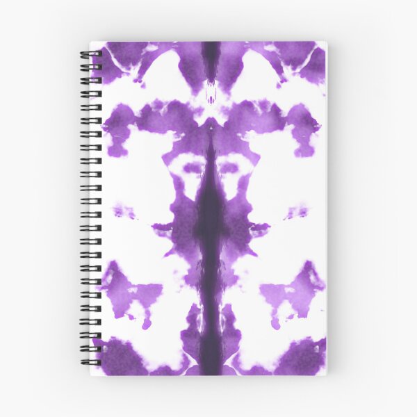 Item preview, Purple and White Rorschach Test Inkblot Pattern  designed and sold by RootSquare.