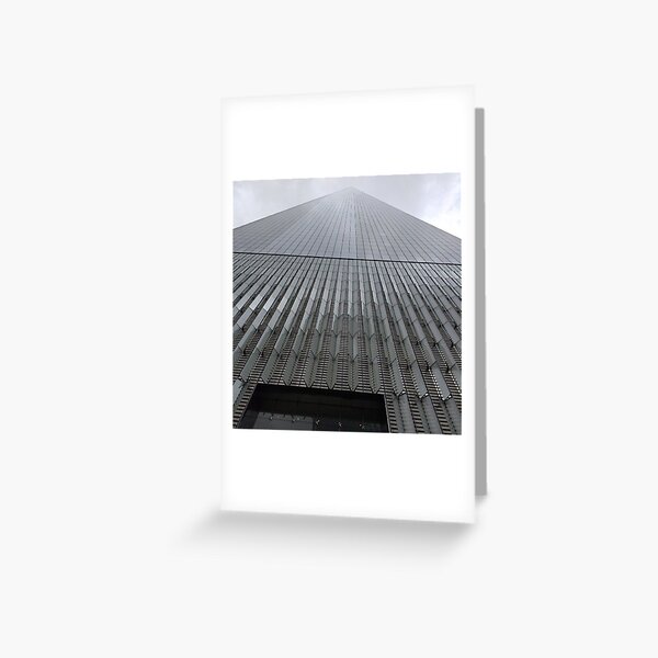 One World Trade Center Infinity, Building, Skyscraper, World Trade Center Tower,Buildi Greeting Card