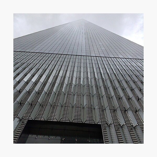 One World Trade Center Infinity, Building, Skyscraper, World Trade Center Tower,Buildi Photographic Print