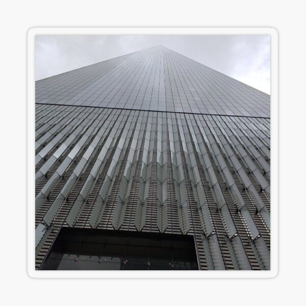 One World Trade Center Infinity, Building, Skyscraper, World Trade Center Tower,Buildi Transparent Sticker