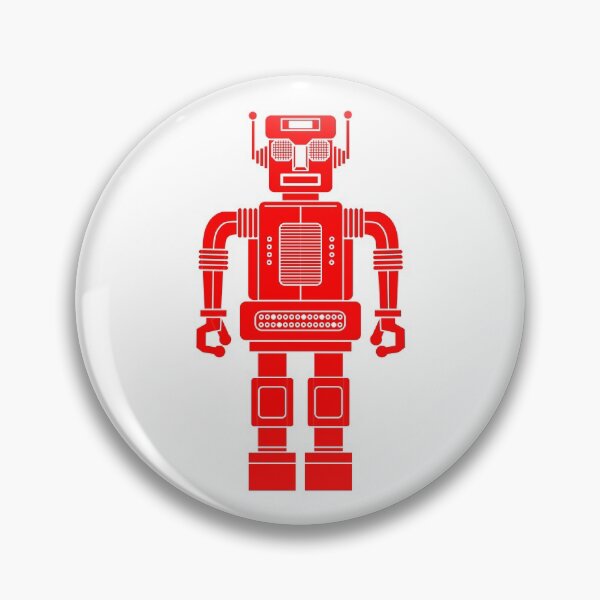 Item preview, Robot 270620/04 - Red and White designed and sold by Artberry.