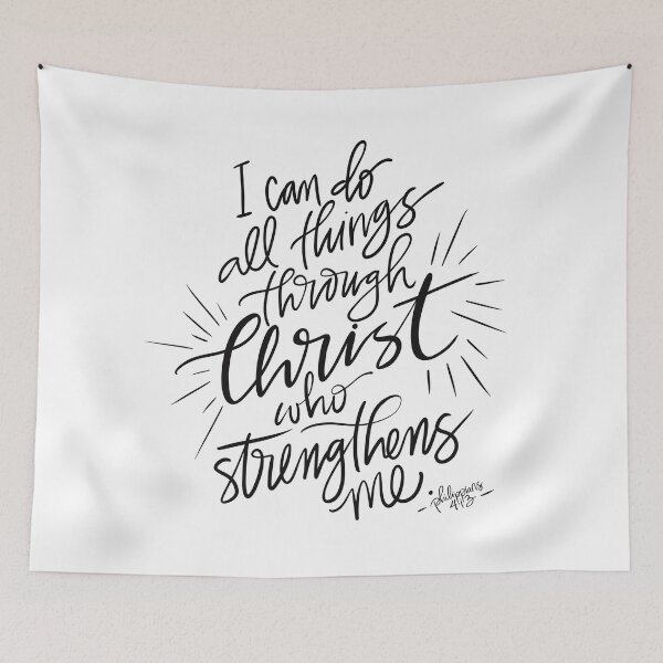 Item preview, Philippians 4:13  designed and sold by thomaslettering.