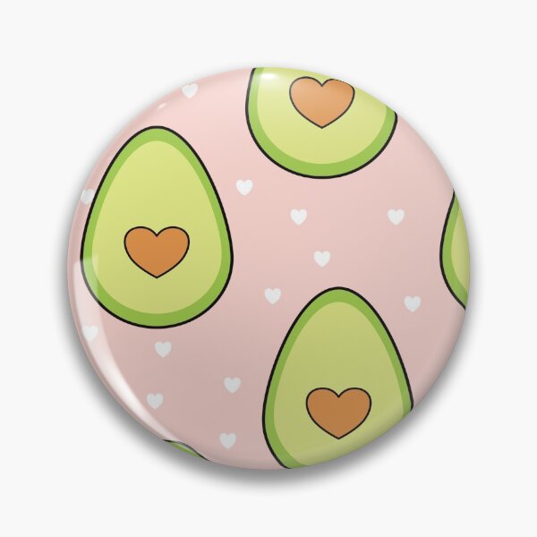 Item preview, cute avocado on pink background designed and sold by adamartz.