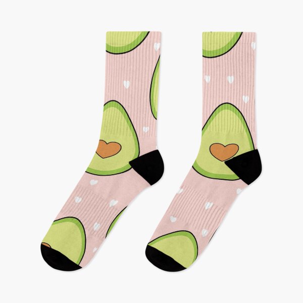 Item preview, cute avocado on pink background designed and sold by adamartz.