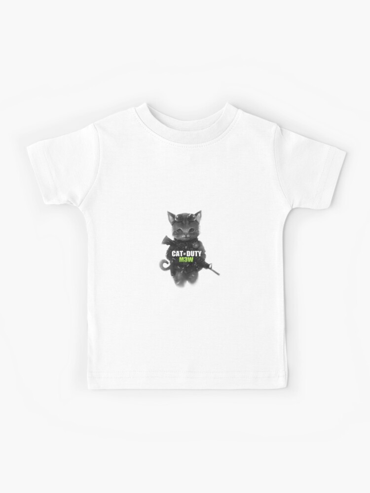 T-shirt enfant for Sale avec l'œuvre « Chat en service » de l'artiste  WoodenOrchid