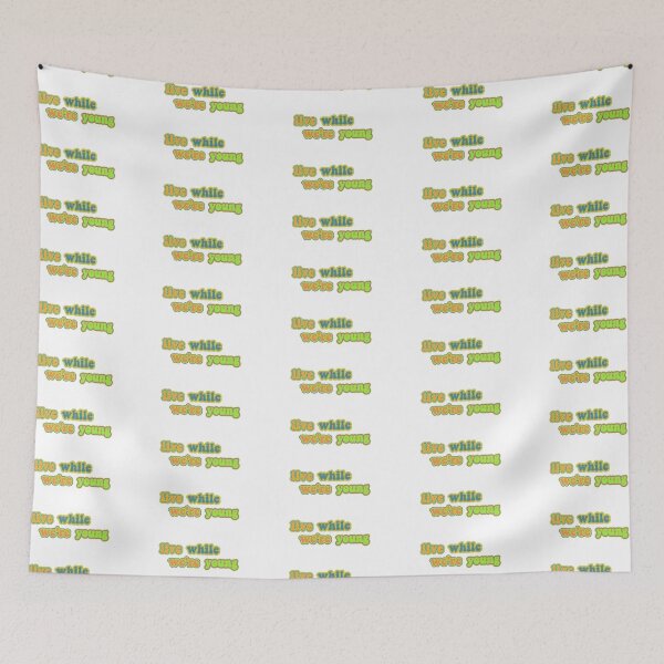Item preview, "live while we're young" One Direction song designed and sold by mariadadawalla.
