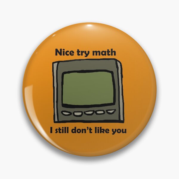 Item preview, I don't like mathematics  designed and sold by the_ graphicsgal.