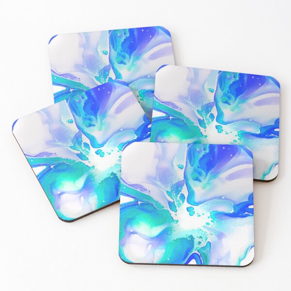 Item preview, Water Bloom Acrylic Pour Painting designed and sold by Ashley Branstetter.