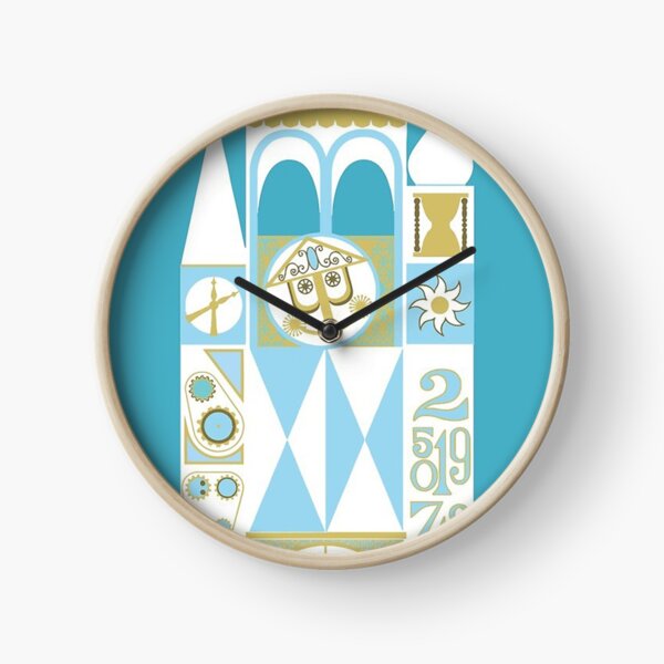 Its A Small World Clocks Redbubble
