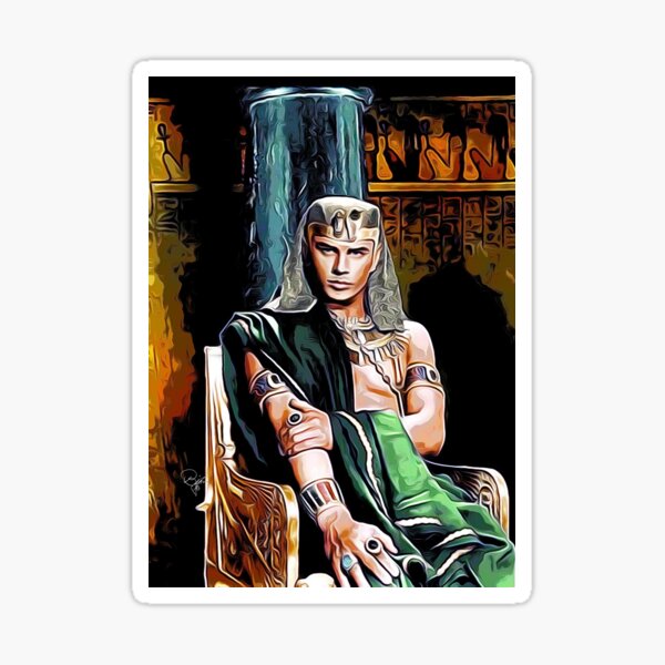 YUL BRYNNER / RAMSES , BROTHER OF MOSES Sticker