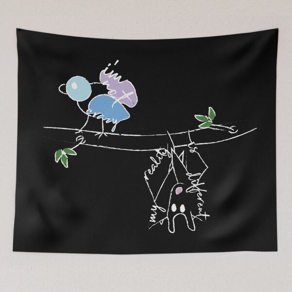 Item preview, Different Reality Chalkboard designed and sold by Ohmywordartist.