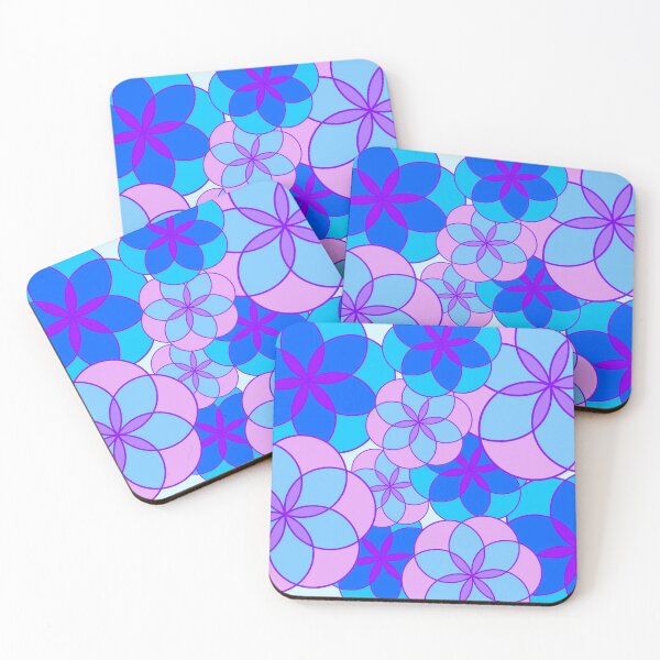 Item preview, Purple Flower Summer Pattern designed and sold by Huecoyotl.