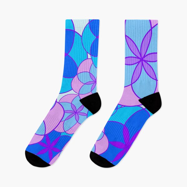 Item preview, Purple Flower Summer Pattern designed and sold by Huecoyotl.