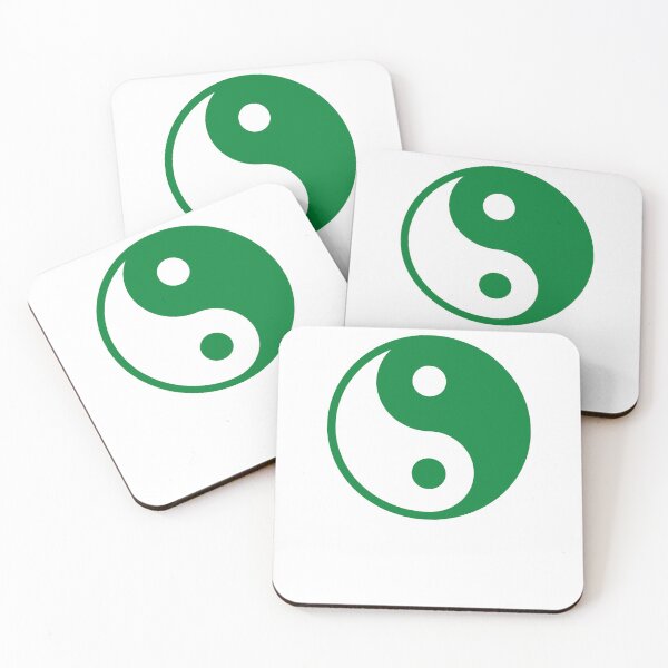 Item preview, Green Ying Yang of Nature designed and sold by imakegreattees.
