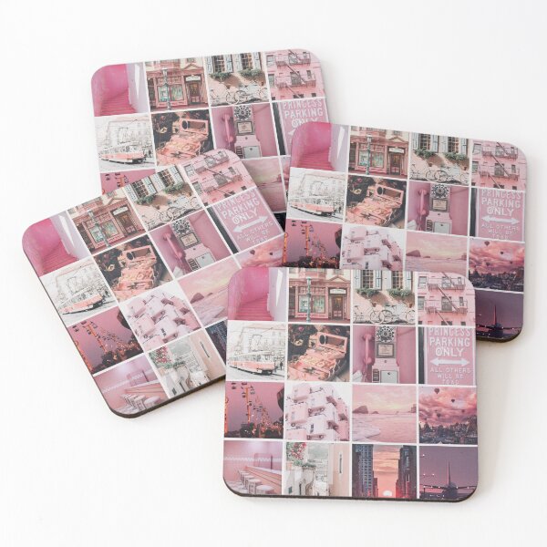 Item preview, pink aesthetic collage designed and sold by eshna.