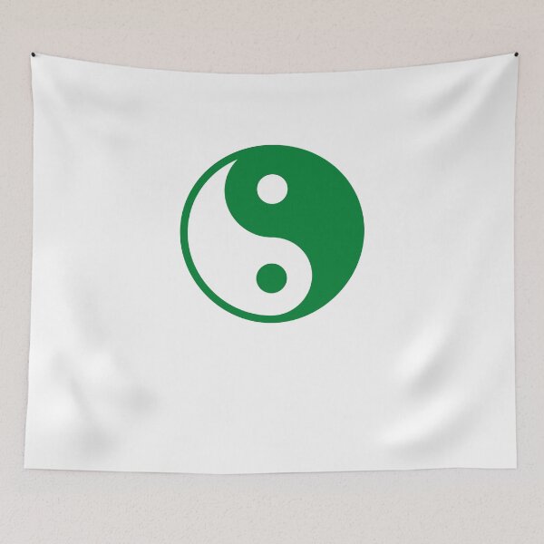 Item preview, Green Ying Yang of Nature designed and sold by imakegreattees.