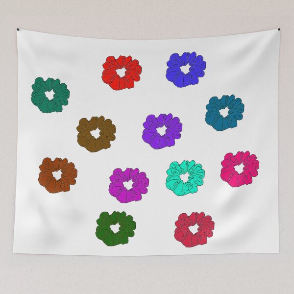 Item preview, Colorful scrunchie designed and sold by Achmarry.