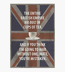 Lock, Stock: Tea Photographic Print