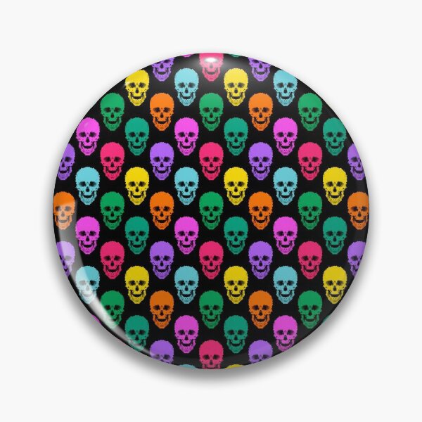 Item preview, Gothic, multicolored skulls #abstract  #texture #Gothic designed and sold by fuzzyfox.