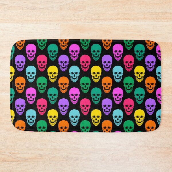 Item preview, Gothic, multicolored skulls #abstract  #texture #Gothic designed and sold by fuzzyfox.