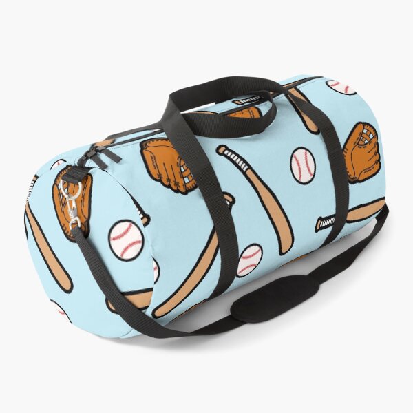 Item preview, Baseball Pattern in Light Blue designed and sold by evannave.
