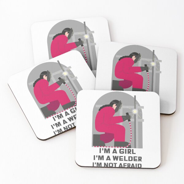 Item preview, I'm a girl, I'm a welder designed and sold by MiguelMejia18.