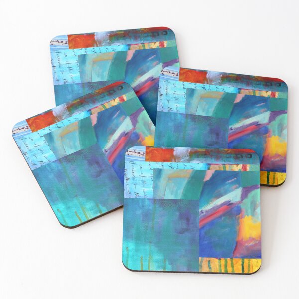 Item preview, Classic Blue Abstract Art Painted Design Pattern designed and sold by NancyMerkle.