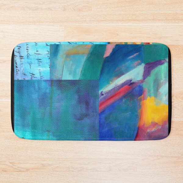 Item preview, Classic Blue Abstract Art Painted Design Pattern designed and sold by NancyMerkle.