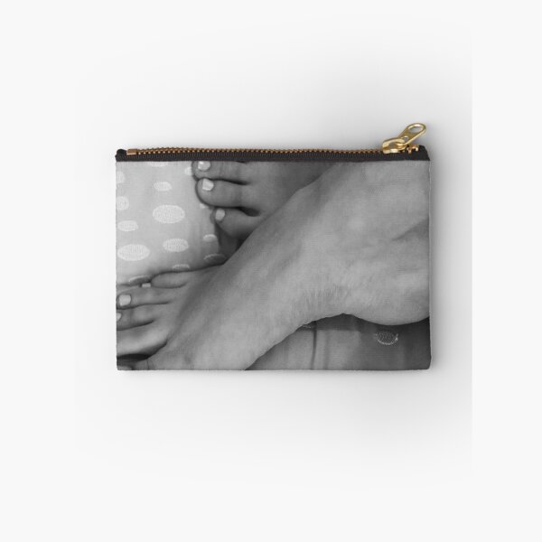 Item preview, Cassie Lee #4 Bed Resting Feet (B/W) designed and sold by Makrow.