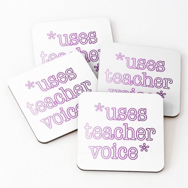 Item preview, *Uses Teacher Voice* Pink designed and sold by katieamoon.