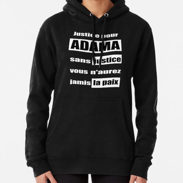 Justice for Adama Pullover Hoodie