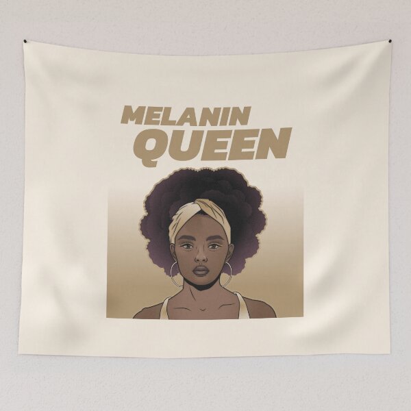 Item preview, Melanin Queen designed and sold by AladdinMktgs.