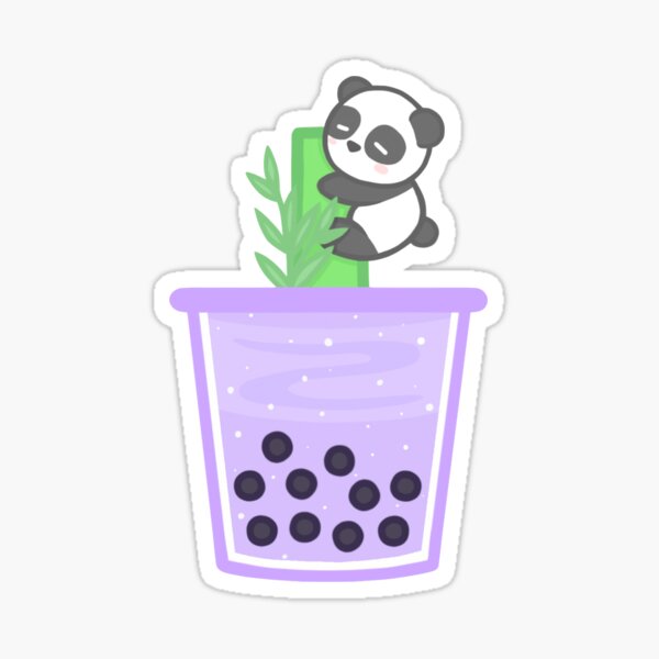 Panda Boba Sticker