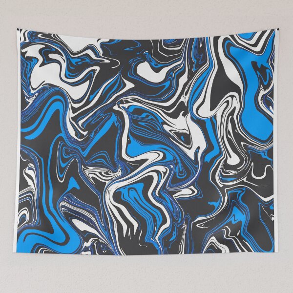 Item preview, Blue Graphite Oil Slick designed and sold by WildNClassyFun.